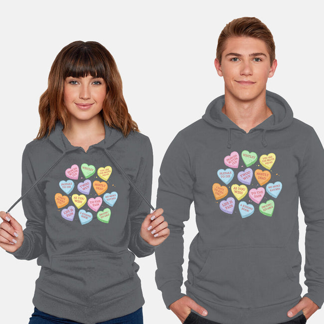 True Candy Heart Love-Unisex-Pullover-Sweatshirt-kg07