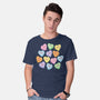 True Candy Heart Love-Mens-Basic-Tee-kg07