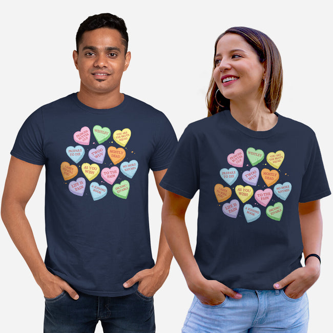 True Candy Heart Love-Unisex-Basic-Tee-kg07
