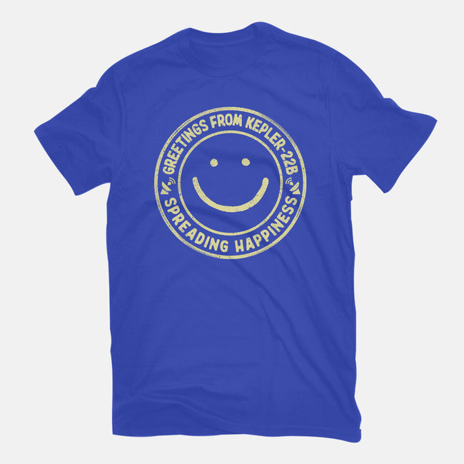 Greetings From Kepler22B-Womens-Fitted-Tee-NMdesign