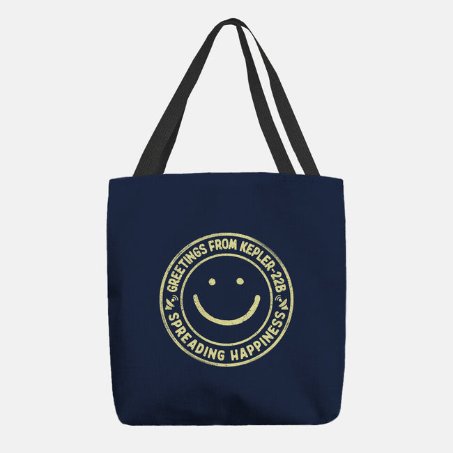 Greetings From Kepler22B-None-Basic Tote-Bag-NMdesign