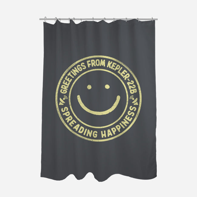 Greetings From Kepler22B-None-Polyester-Shower Curtain-NMdesign