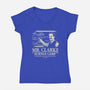 Mr. Clarke's Science Camp-Womens-V-Neck-Tee-NMdesign
