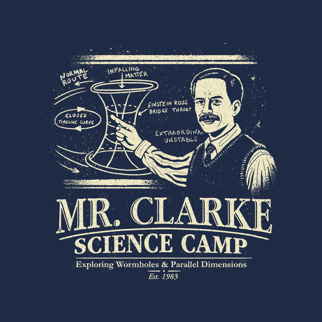 Mr. Clarke's Science Camp-Unisex-Kitchen-Apron-NMdesign