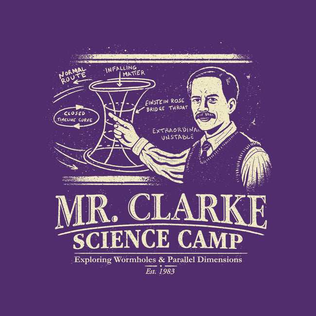 Mr. Clarke's Science Camp-Unisex-Kitchen-Apron-NMdesign