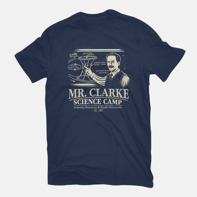 Mr. Clarke's Science Camp-Mens-Premium-Tee-NMdesign