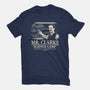 Mr. Clarke's Science Camp-Womens-Basic-Tee-NMdesign