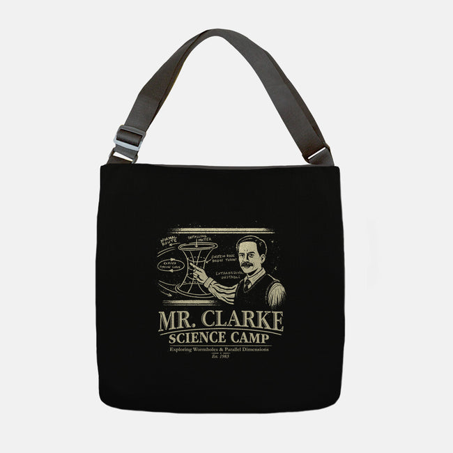Mr. Clarke's Science Camp-None-Adjustable Tote-Bag-NMdesign