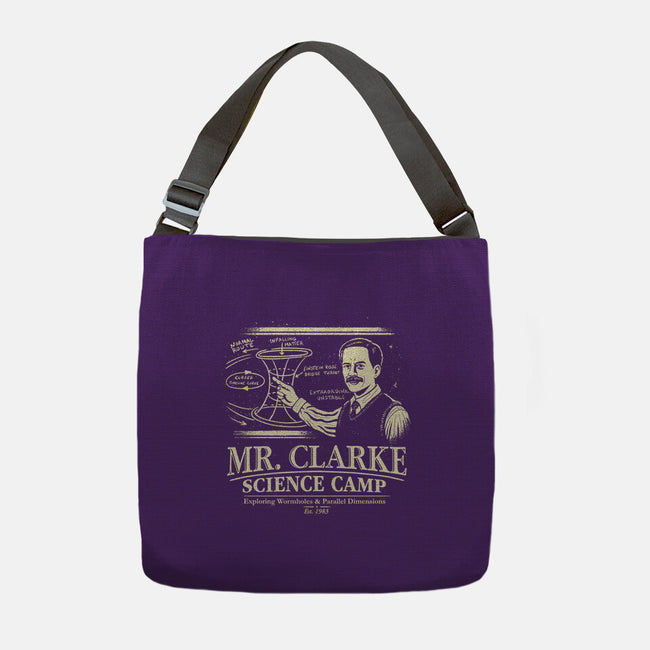 Mr. Clarke's Science Camp-None-Adjustable Tote-Bag-NMdesign