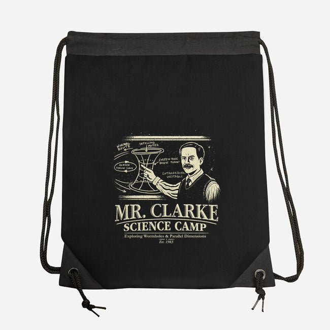 Mr. Clarke's Science Camp-None-Drawstring-Bag-NMdesign