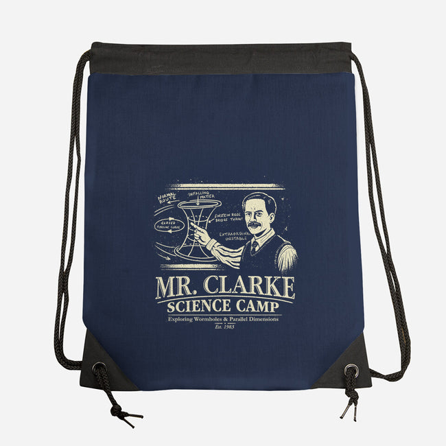 Mr. Clarke's Science Camp-None-Drawstring-Bag-NMdesign