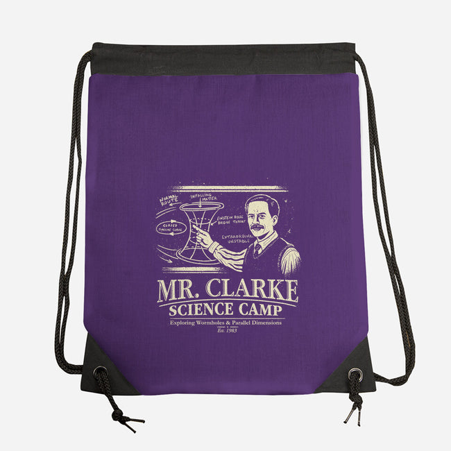 Mr. Clarke's Science Camp-None-Drawstring-Bag-NMdesign