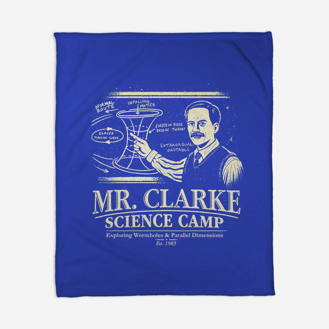 Mr. Clarke's Science Camp-None-Fleece-Blanket-NMdesign