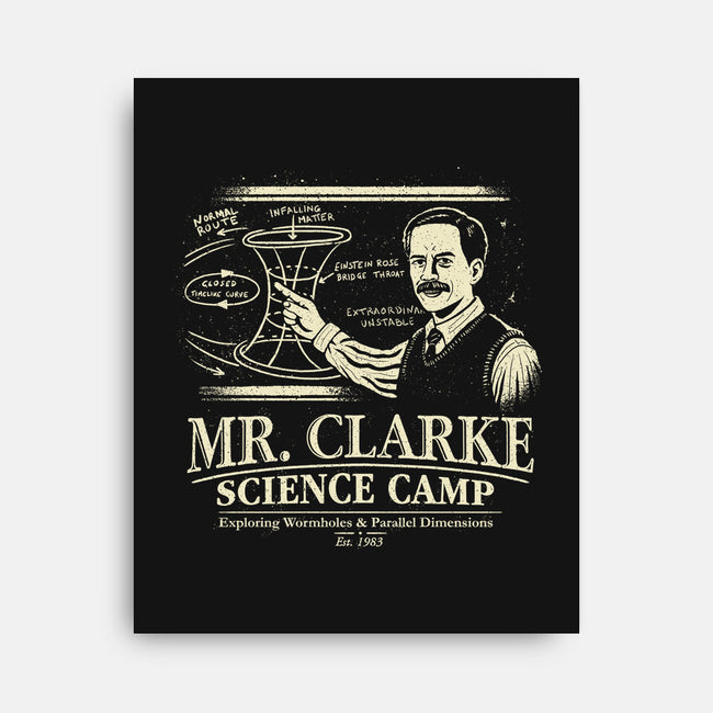 Mr. Clarke's Science Camp-None-Stretched-Canvas-NMdesign