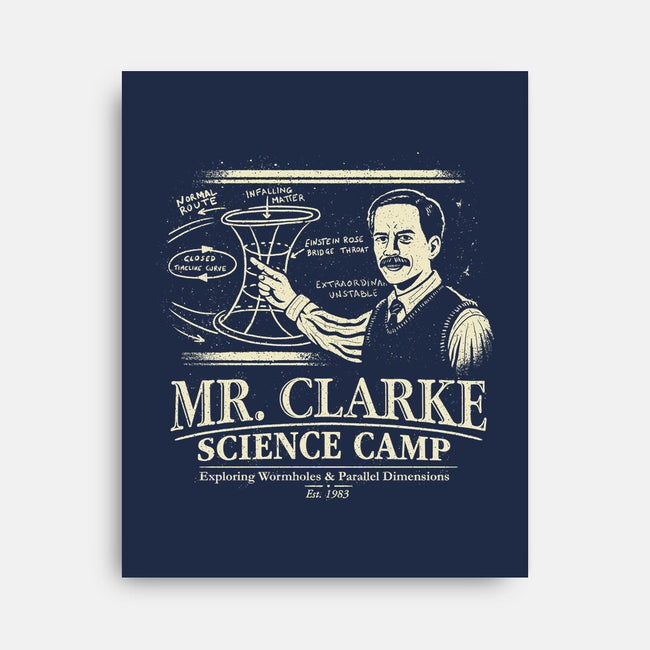 Mr. Clarke's Science Camp-None-Stretched-Canvas-NMdesign