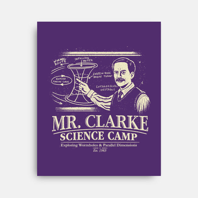 Mr. Clarke's Science Camp-None-Stretched-Canvas-NMdesign