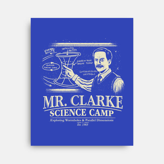 Mr. Clarke's Science Camp-None-Stretched-Canvas-NMdesign