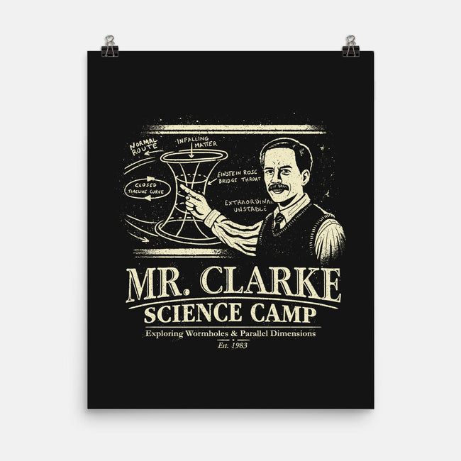 Mr. Clarke's Science Camp-None-Matte-Poster-NMdesign