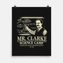 Mr. Clarke's Science Camp-None-Matte-Poster-NMdesign