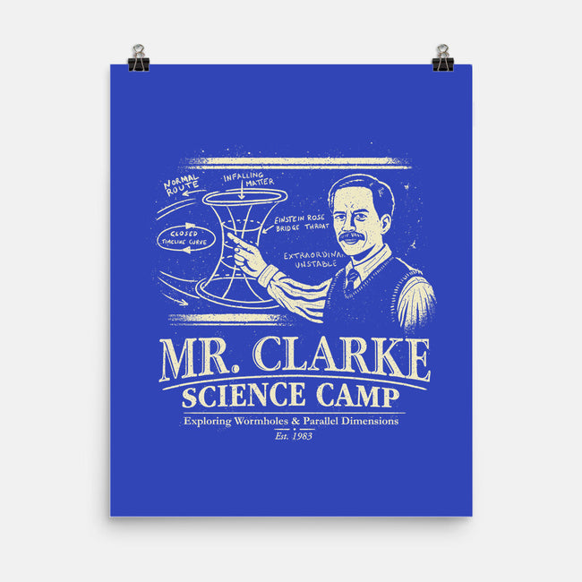 Mr. Clarke's Science Camp-None-Matte-Poster-NMdesign