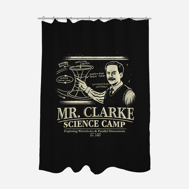 Mr. Clarke's Science Camp-None-Polyester-Shower Curtain-NMdesign