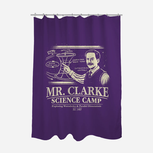 Mr. Clarke's Science Camp-None-Polyester-Shower Curtain-NMdesign