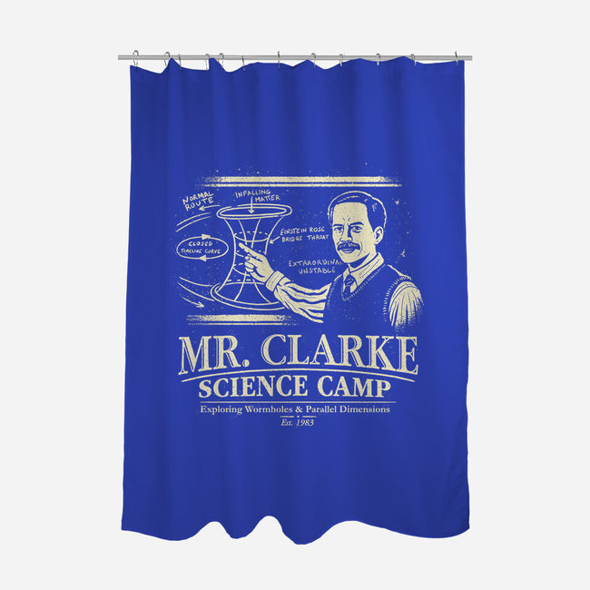 Mr. Clarke's Science Camp-None-Polyester-Shower Curtain-NMdesign