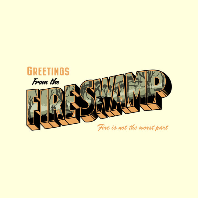 Greetings From The Fire Swamp-None-Drawstring-Bag-retrodivision