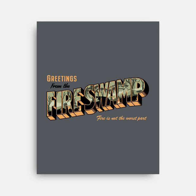 Greetings From The Fire Swamp-None-Stretched-Canvas-retrodivision