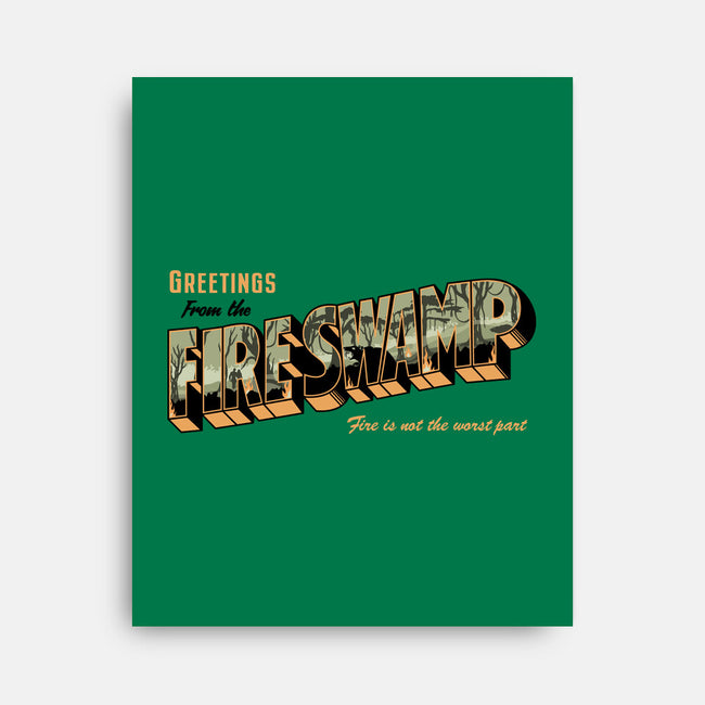 Greetings From The Fire Swamp-None-Stretched-Canvas-retrodivision