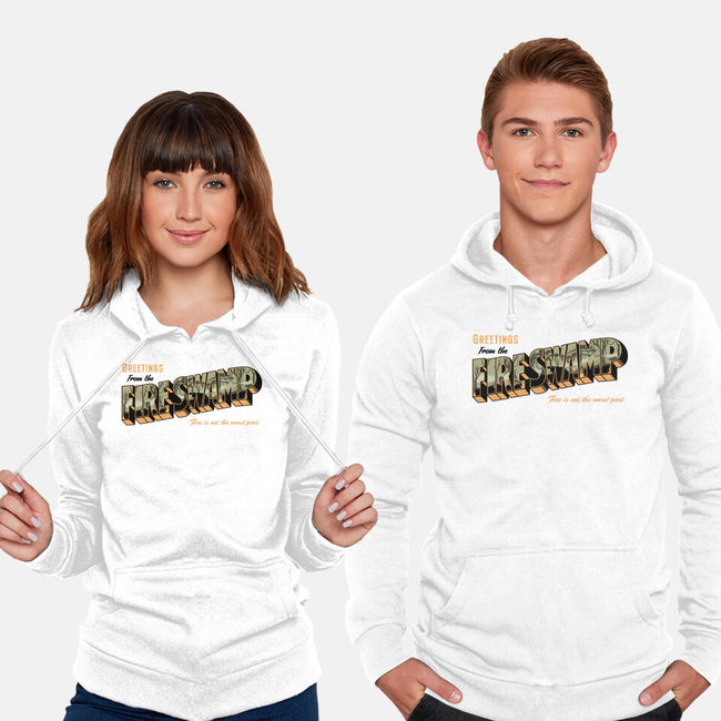 Greetings From The Fire Swamp-Unisex-Pullover-Sweatshirt-retrodivision