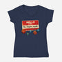 Hello I Am The Dungeon Master-Womens-V-Neck-Tee-DaniGuedes