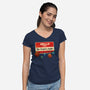 Hello I Am The Dungeon Master-Womens-V-Neck-Tee-DaniGuedes