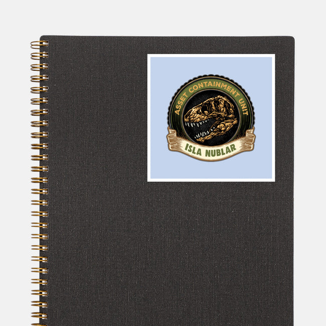 Asset Containment Unit-None-Glossy-Sticker-glitchygorilla