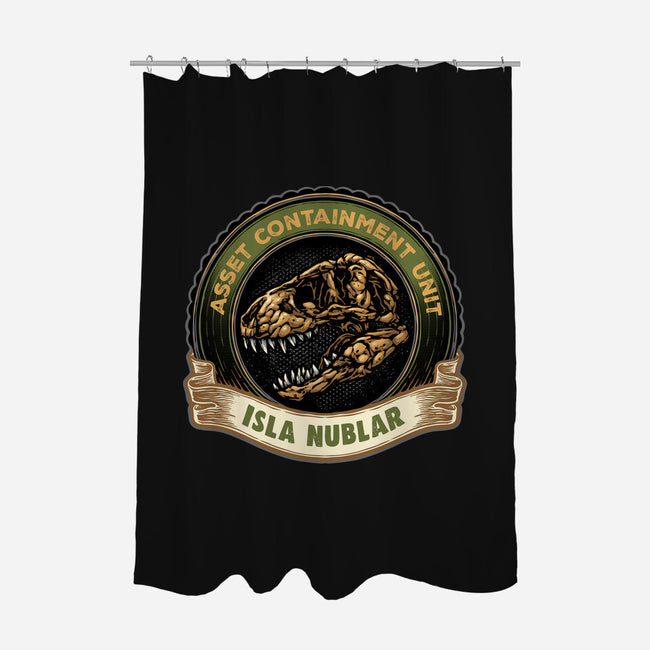 Asset Containment Unit-None-Polyester-Shower Curtain-glitchygorilla