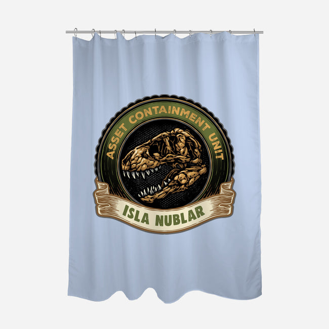 Asset Containment Unit-None-Polyester-Shower Curtain-glitchygorilla