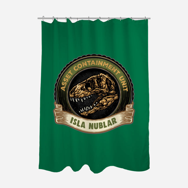 Asset Containment Unit-None-Polyester-Shower Curtain-glitchygorilla