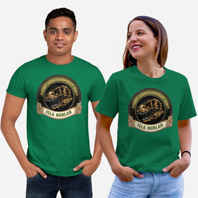 Asset Containment Unit-Unisex-Basic-Tee-glitchygorilla