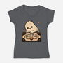 Love Ghost Ouija-Womens-V-Neck-Tee-Studio Mootant
