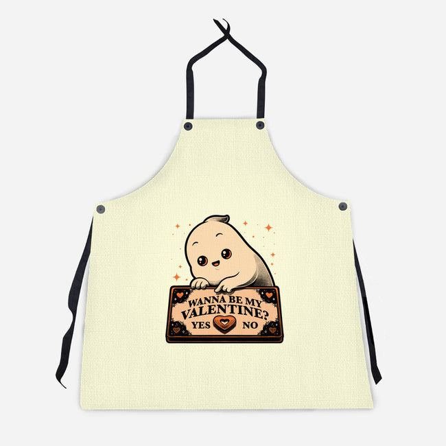 Love Ghost Ouija-Unisex-Kitchen-Apron-Studio Mootant