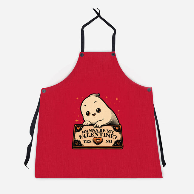 Love Ghost Ouija-Unisex-Kitchen-Apron-Studio Mootant