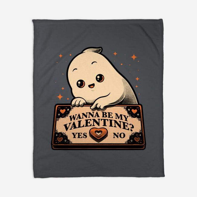Love Ghost Ouija-None-Fleece-Blanket-Studio Mootant