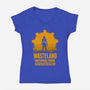 Wasteland National Park-Womens-V-Neck-Tee-kg07