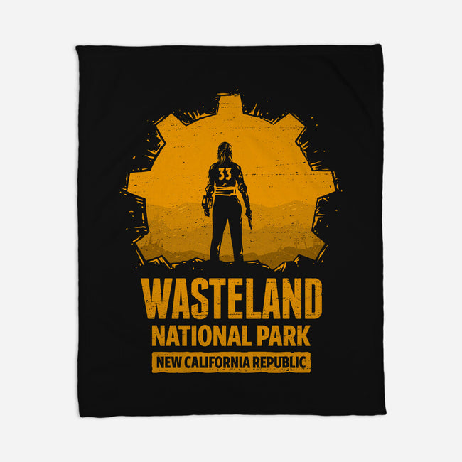 Wasteland National Park-None-Fleece-Blanket-kg07