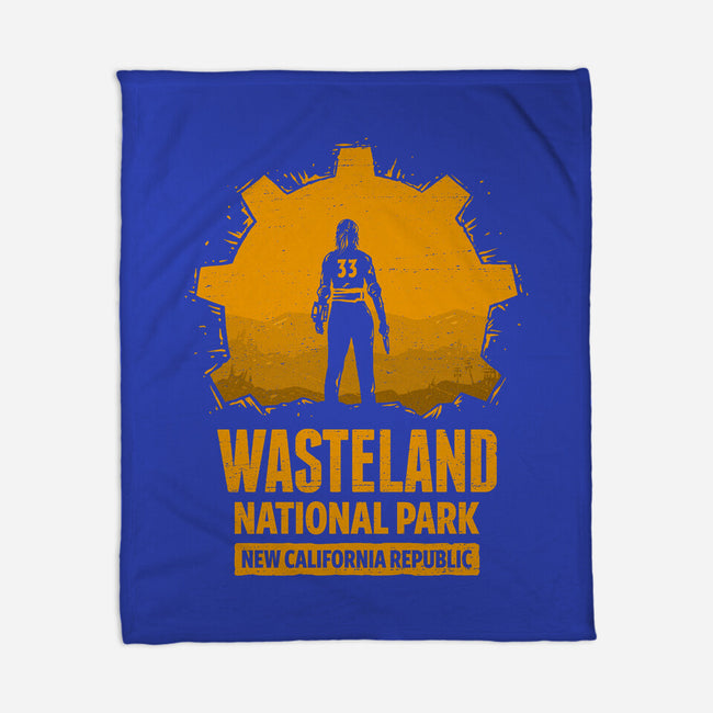 Wasteland National Park-None-Fleece-Blanket-kg07