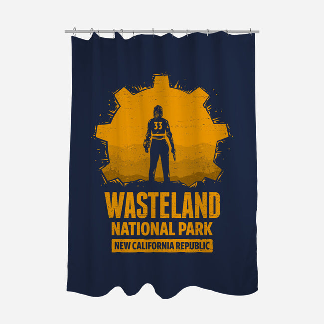Wasteland National Park-None-Polyester-Shower Curtain-kg07