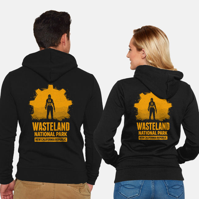 Wasteland National Park-Unisex-Zip-Up-Sweatshirt-kg07