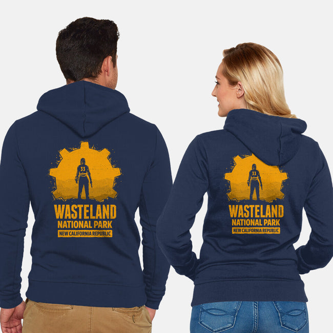 Wasteland National Park-Unisex-Zip-Up-Sweatshirt-kg07