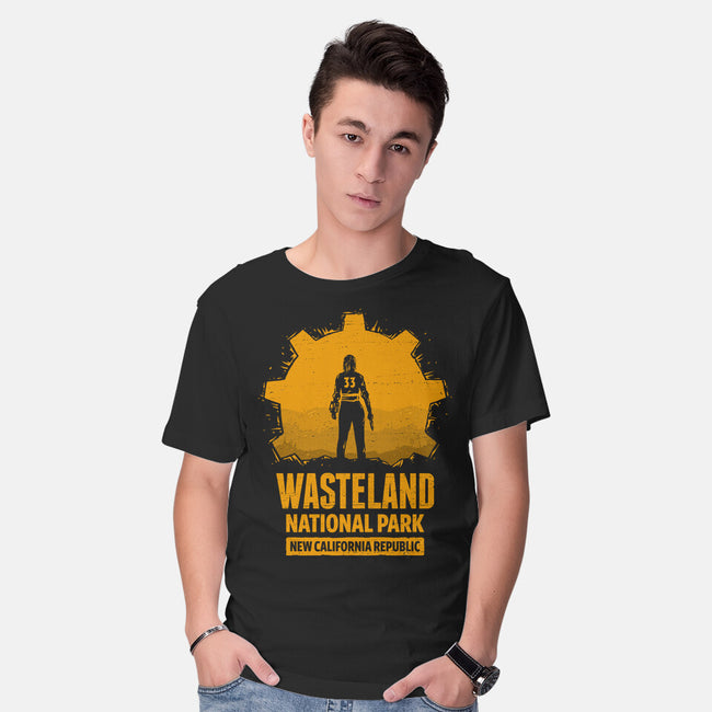 Wasteland National Park-Mens-Basic-Tee-kg07