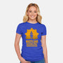 Wasteland National Park-Womens-Fitted-Tee-kg07